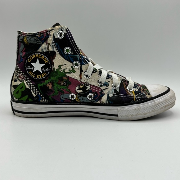 Batman x DC Comics Converse Chuck Taylor Sneakers Youth Size 3 - Picture 11 of 11